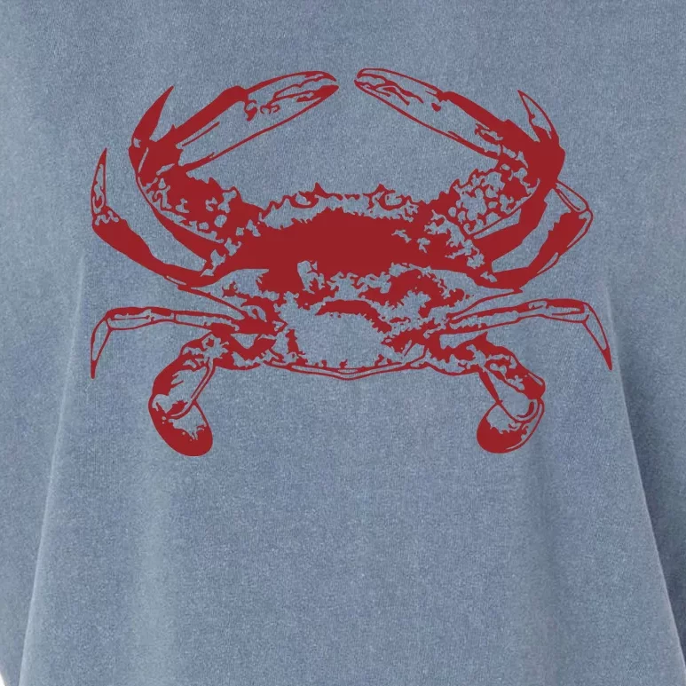 Red Crab, Love Red Crab Garment-Dyed Women's Muscle Tee