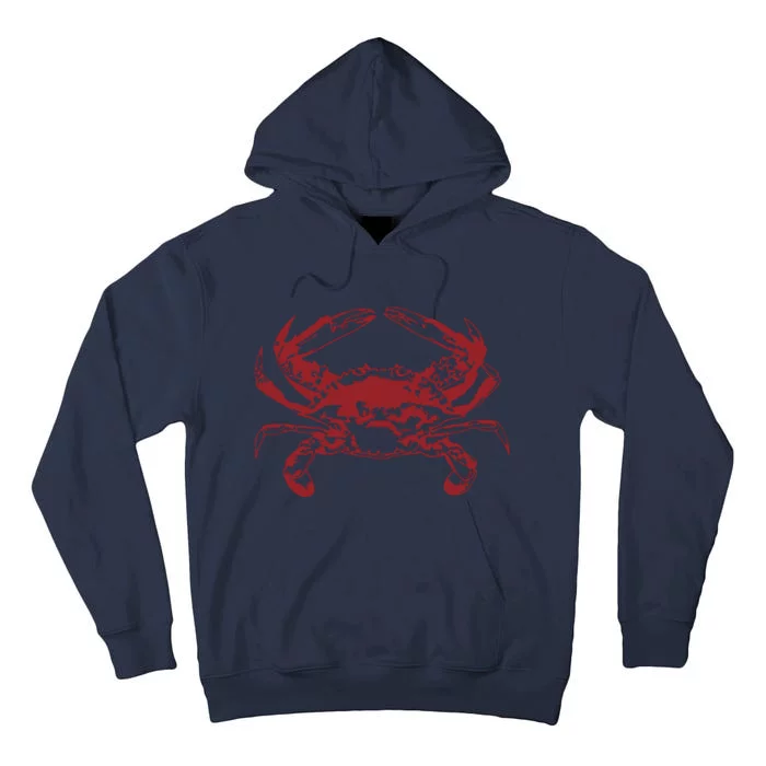 Red Crab, Love Red Crab Tall Hoodie