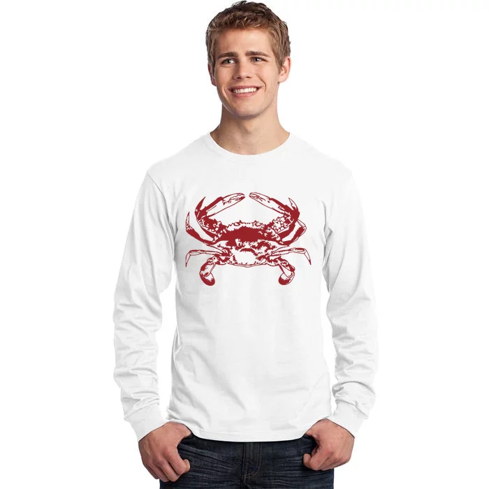 Red Crab, Love Red Crab Tall Long Sleeve T-Shirt