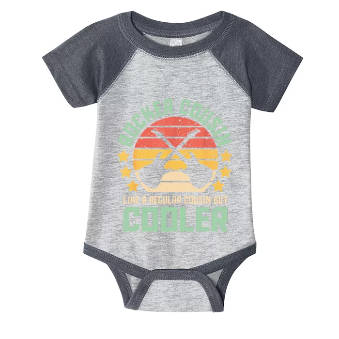 Rocker Cousin Like A Regular Cousin But Cooler Infant Baby Jersey Bodysuit