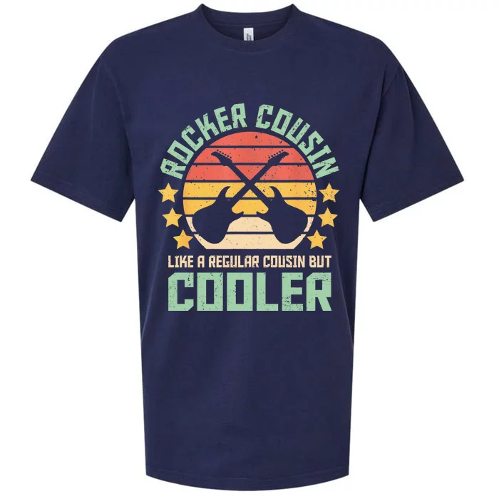 Rocker Cousin Like A Regular Cousin But Cooler Sueded Cloud Jersey T-Shirt