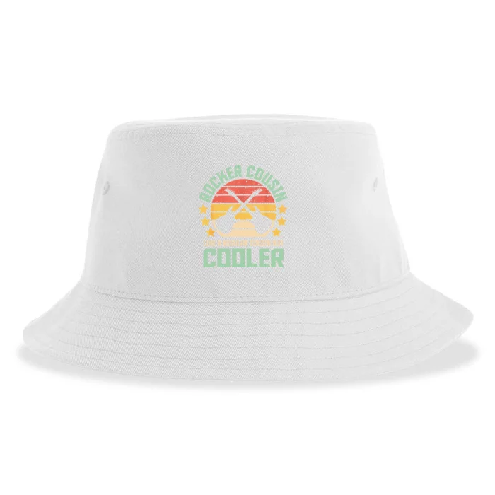 Rocker Cousin Like A Regular Cousin But Cooler Sustainable Bucket Hat