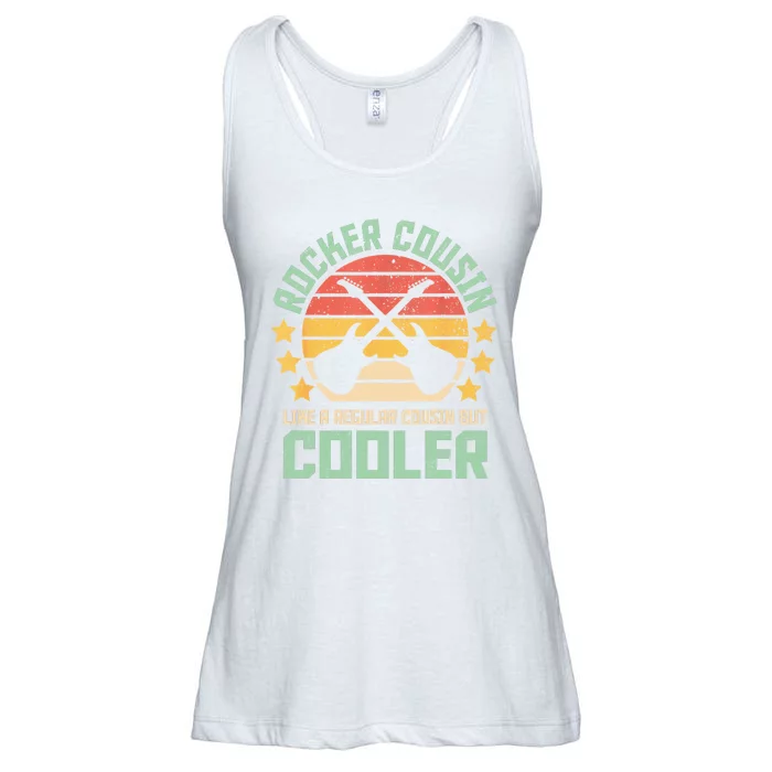 Rocker Cousin Like A Regular Cousin But Cooler Ladies Essential Flowy Tank