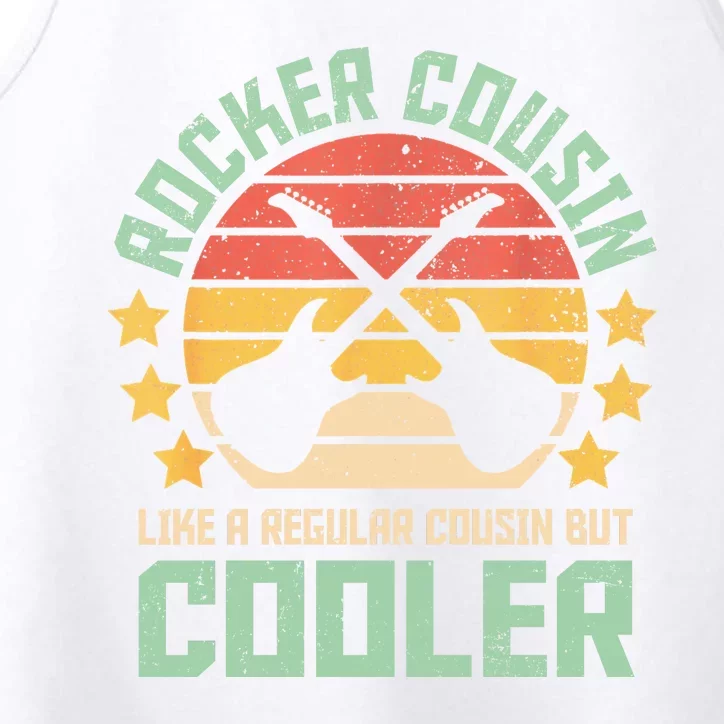 Rocker Cousin Like A Regular Cousin But Cooler Performance Tank