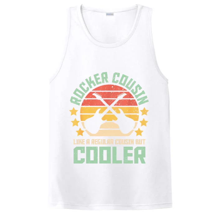 Rocker Cousin Like A Regular Cousin But Cooler Performance Tank