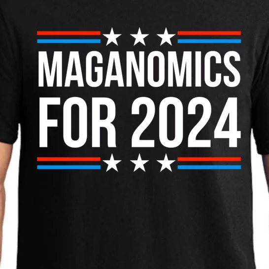 Republican Conservative Maganomics 2024 Pro Trump Gift Pajama Set