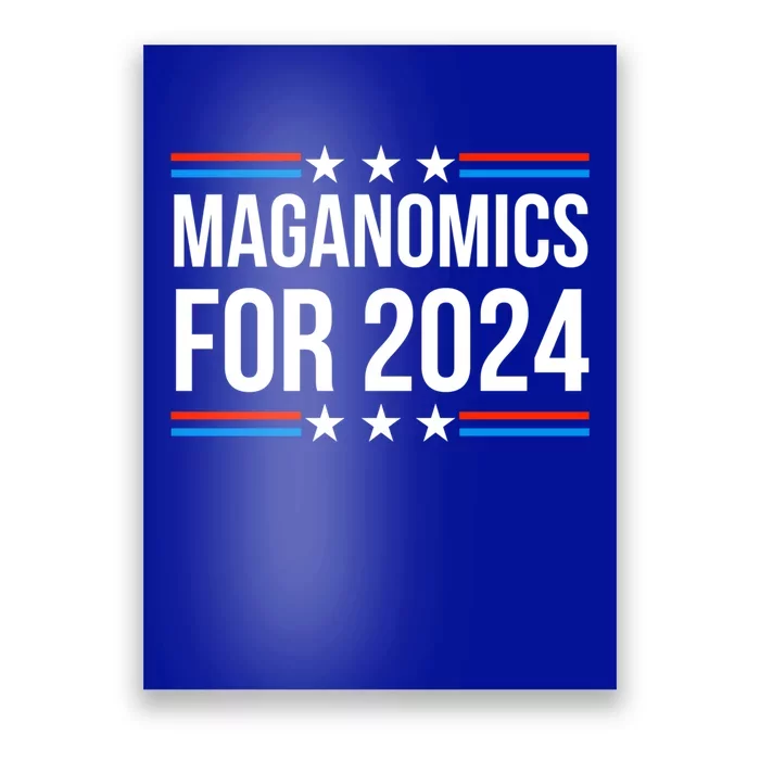 Republican Conservative Maganomics 2024 Pro Trump Gift Poster