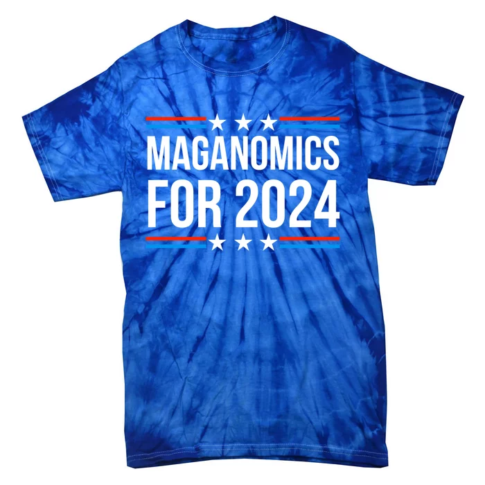 Republican Conservative Maganomics 2024 Pro Trump Gift Tie-Dye T-Shirt