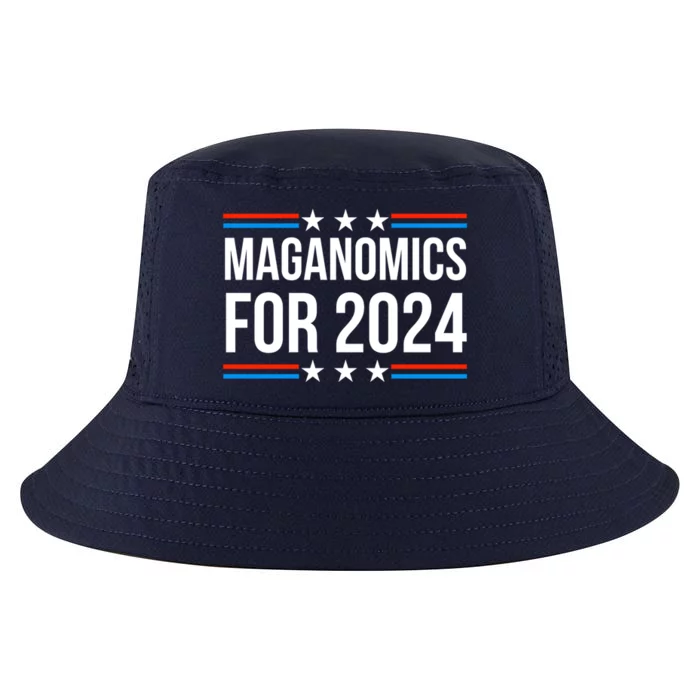 Republican Conservative Maganomics 2024 Pro Trump Gift Cool Comfort Performance Bucket Hat