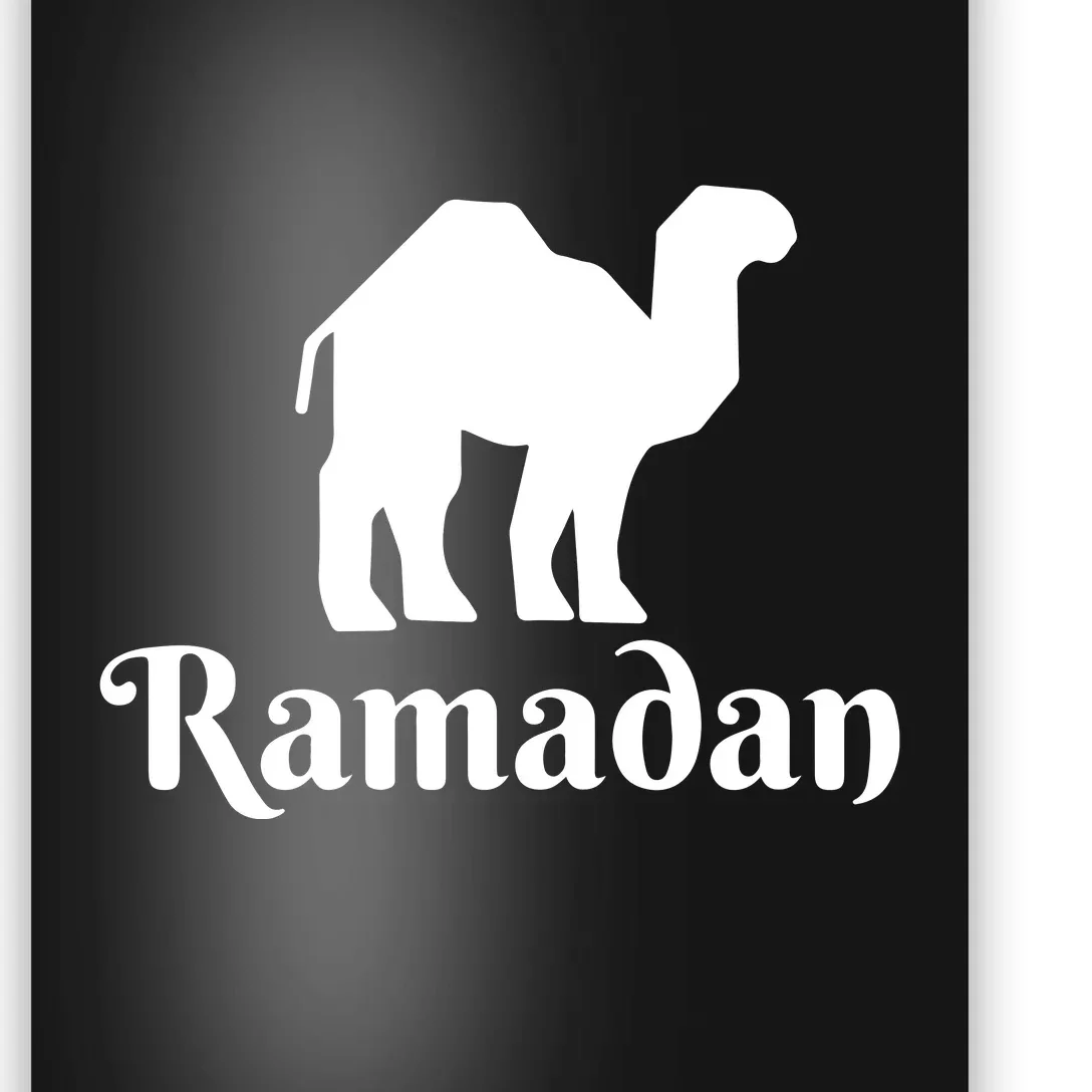 Ramadan Camel Muslim Gift Ramadan Mubarak Poster