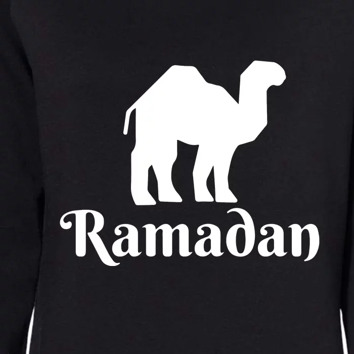 Ramadan Camel Muslim Gift Ramadan Mubarak Womens California Wash Sweatshirt