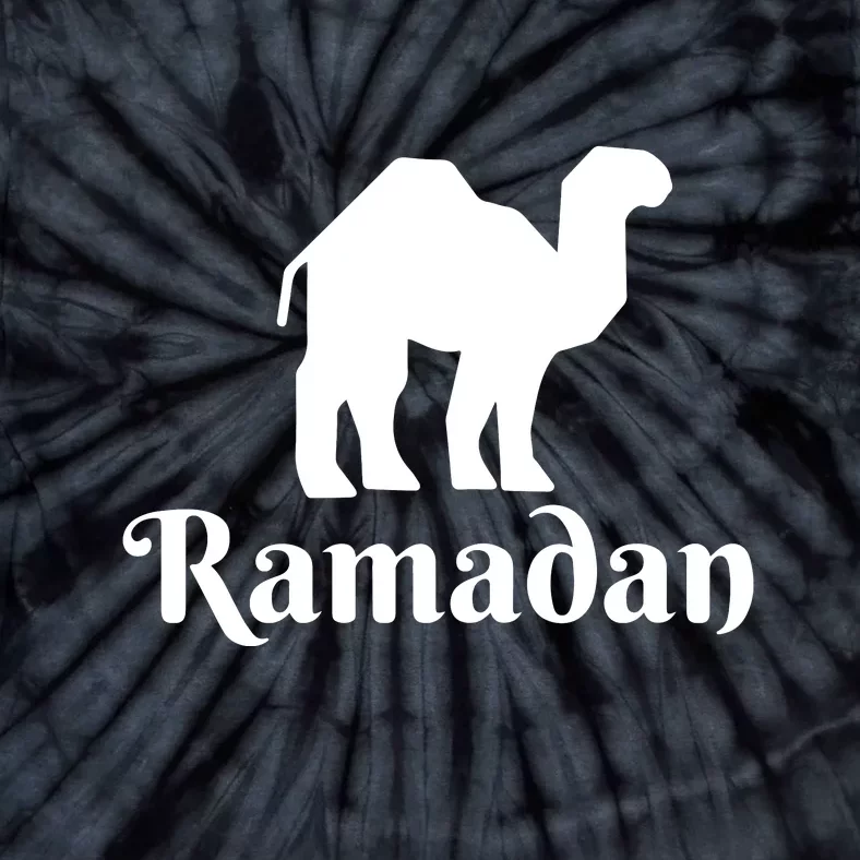 Ramadan Camel Muslim Gift Ramadan Mubarak Tie-Dye T-Shirt