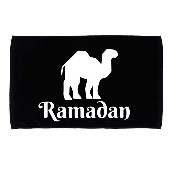 Ramadan Camel Muslim Gift Ramadan Mubarak Microfiber Hand Towel