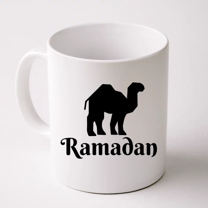 Ramadan Camel Muslim Gift Ramadan Mubarak Front & Back Coffee Mug