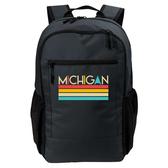 Retro Colors Michigan Daily Commute Backpack