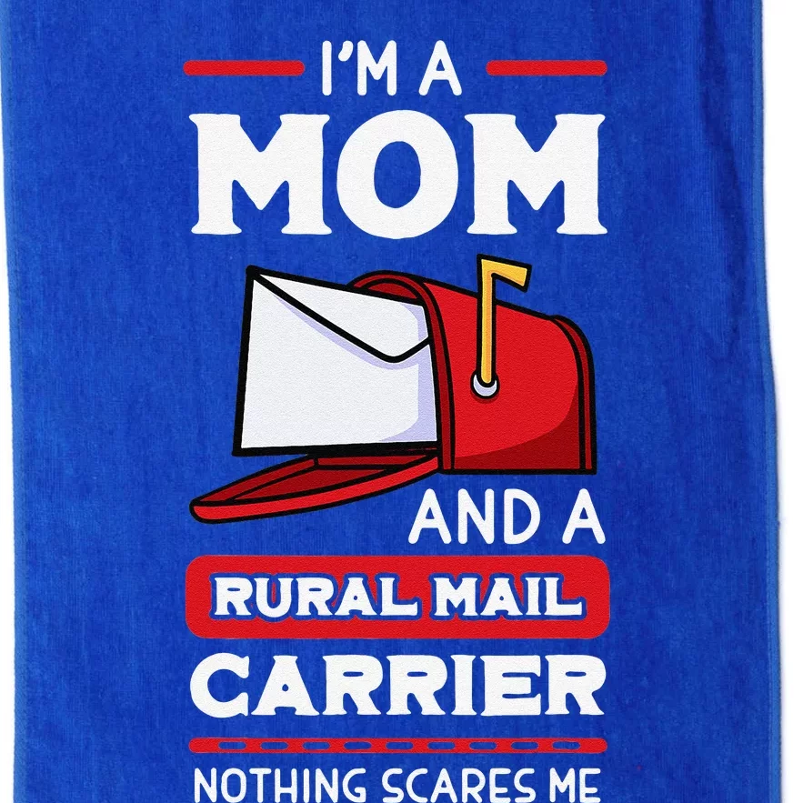 Rural Carriers Mom Mail Postal Worker Mother's Day Postman Platinum Collection Golf Towel