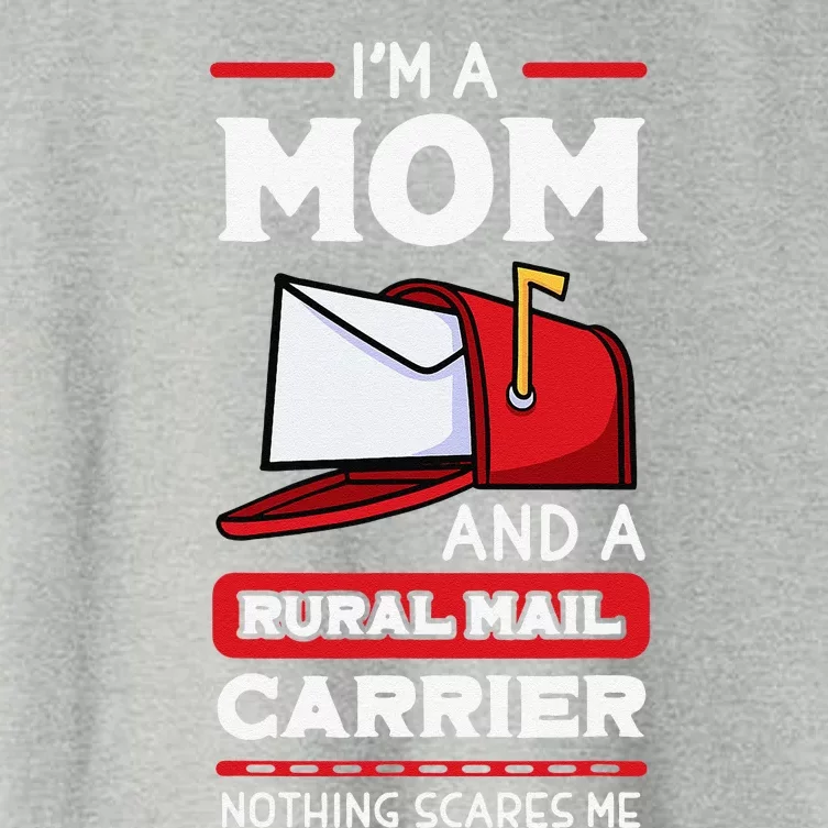 Rural Carriers Mom Mail Postal Worker Mother's Day Postman Women's Crop Top Tee