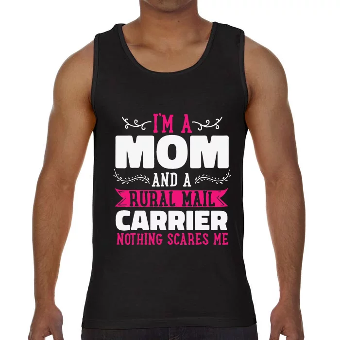 Rural Carriers Mom Mail Postal Worker Postman Mother's Day Comfort Colors® Tank Top