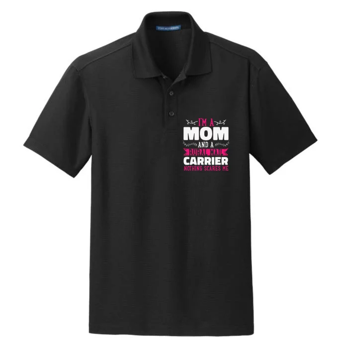 Rural Carriers Mom Mail Postal Worker Postman Mother's Day Dry Zone Grid Performance Polo