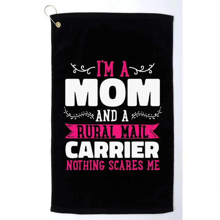 Rural Carriers Mom Mail Postal Worker Postman Mother's Day Platinum Collection Golf Towel