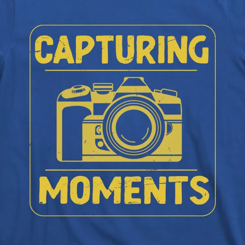 Retro Capturing Mots Photographer Camera Meaningful Gift T-Shirt