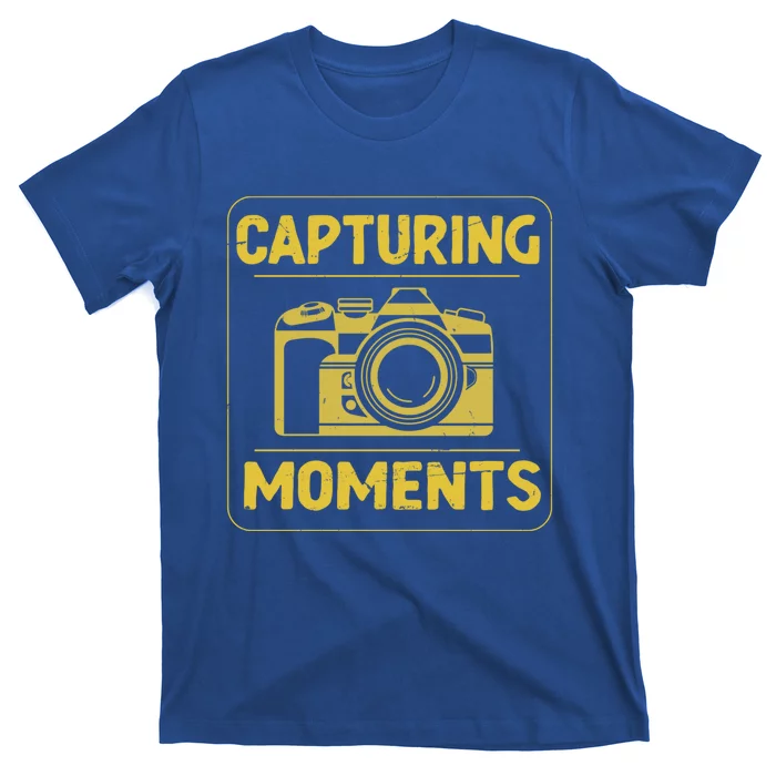 Retro Capturing Mots Photographer Camera Meaningful Gift T-Shirt