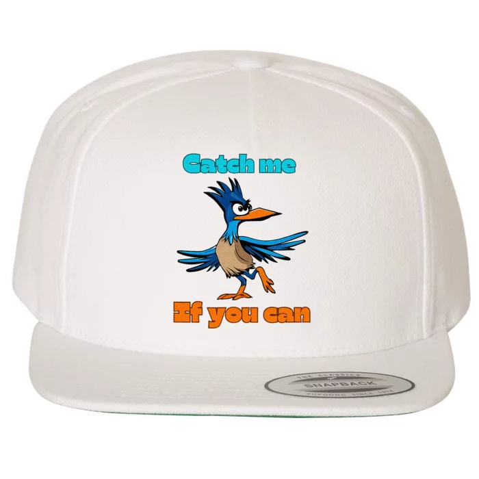 Roadrunner Catch Me If You Can Wool Snapback Cap