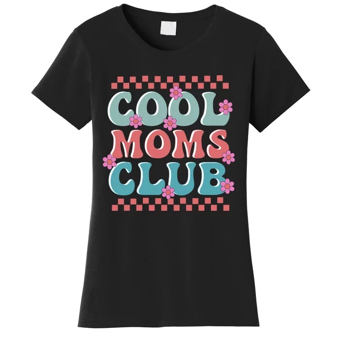 Retro Cool Moms Club Mothers Day Women's T-Shirt