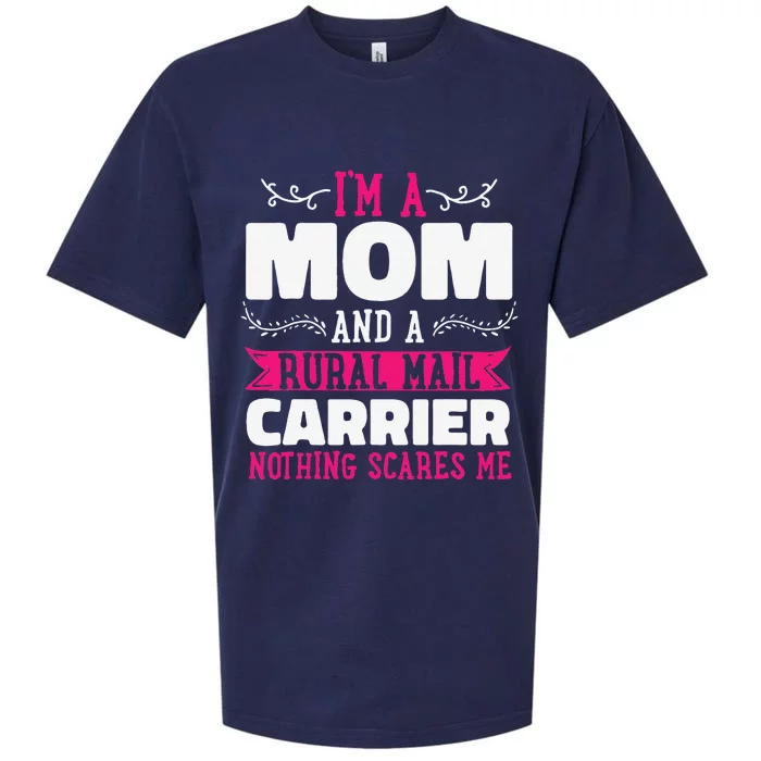 Rural Carriers Mom Mail Postal Worker Postman Mother's Day Sueded Cloud Jersey T-Shirt