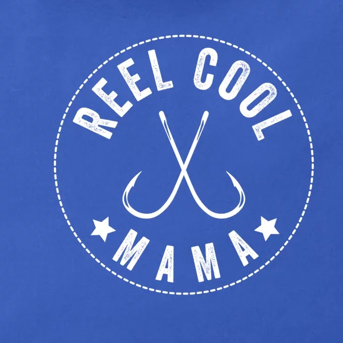 Reel Cool Mama Moms Who Fish Fishing Gift Zip Tote Bag