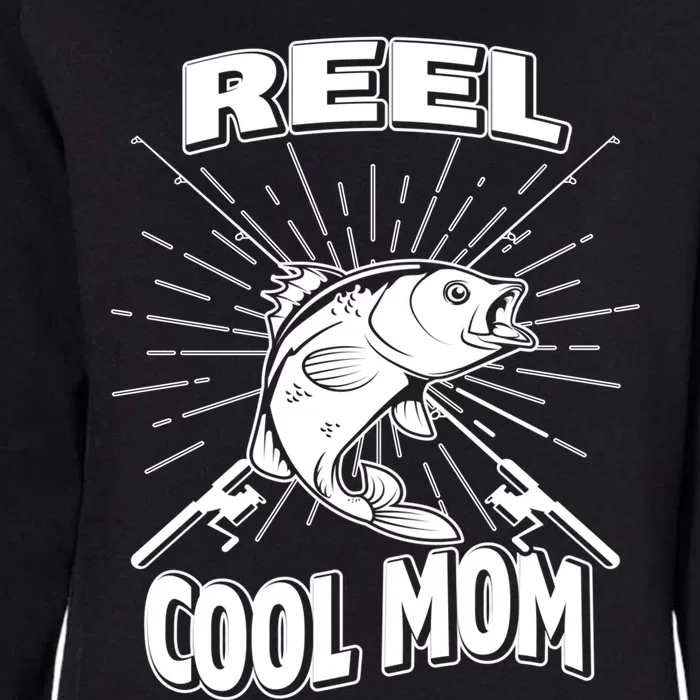 Reel Cool Mom Fishing 'S Hobby Pole Lake Gift Womens California Wash Sweatshirt