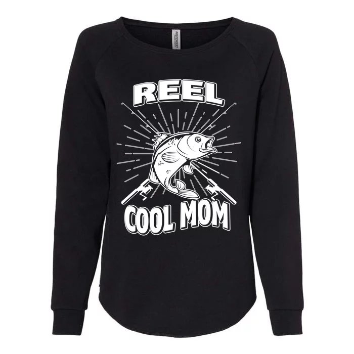 Reel Cool Mom Fishing 'S Hobby Pole Lake Gift Womens California Wash Sweatshirt