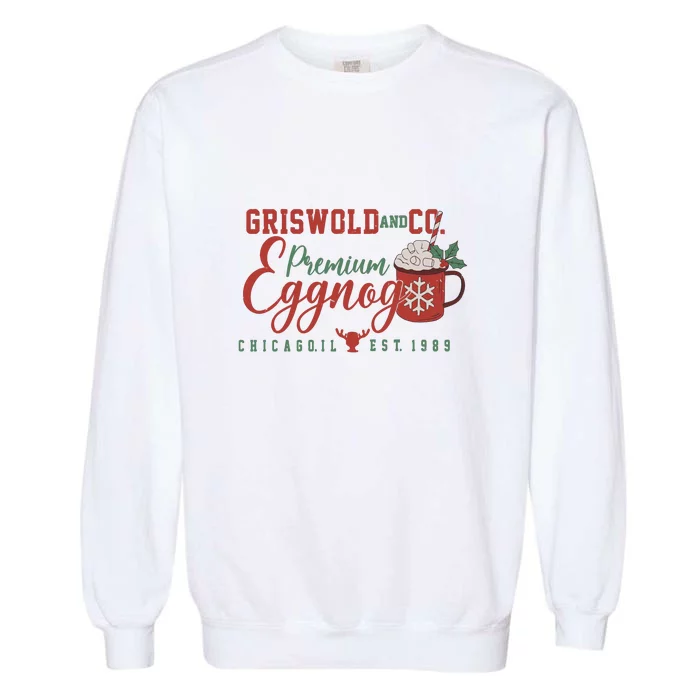 Retro Christmas Movie Garment-Dyed Sweatshirt