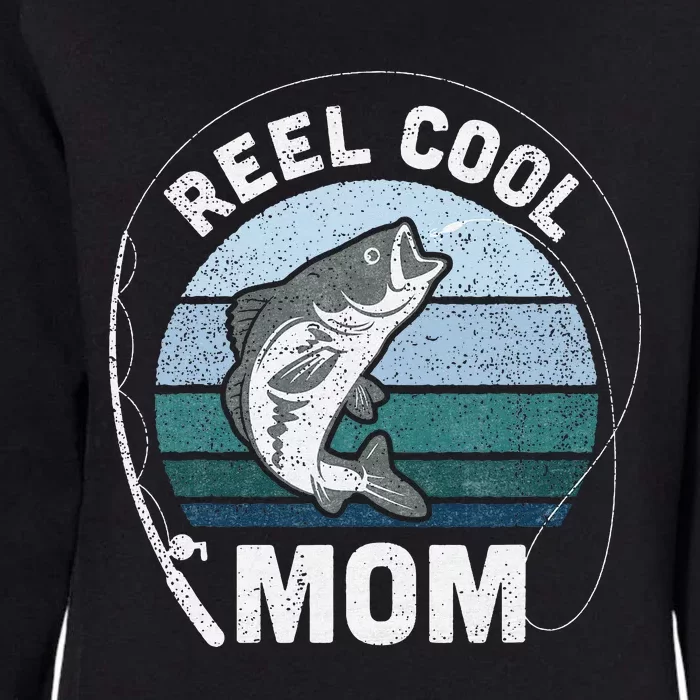 Reel Cool Mom Fishing Mothers Day Womens California Wash Sweatshirt