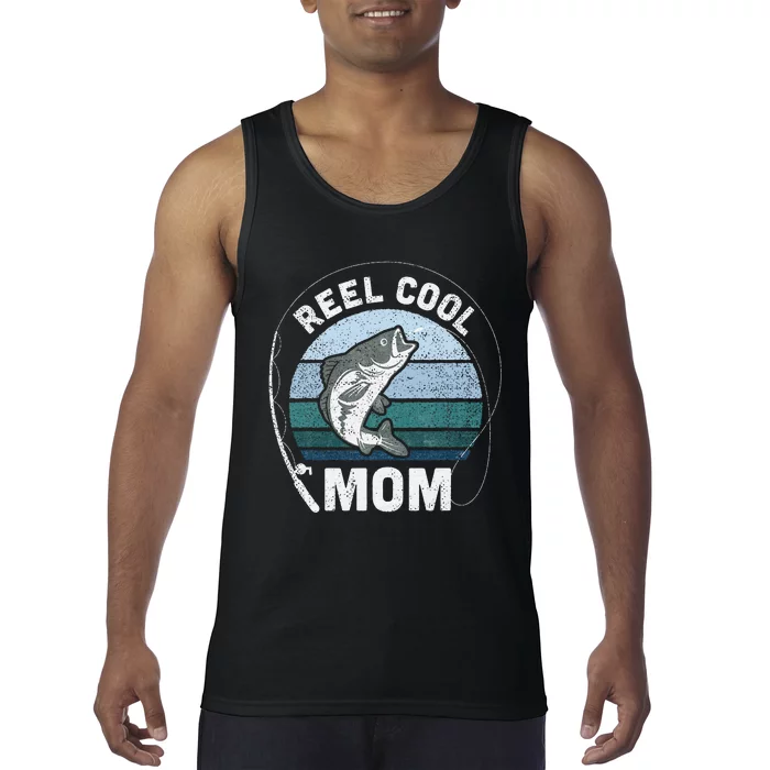 Reel Cool Mom Fishing Mothers Day Tank Top