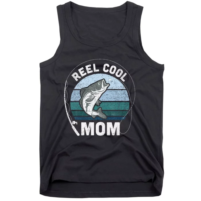 Reel Cool Mom Fishing Mothers Day Tank Top