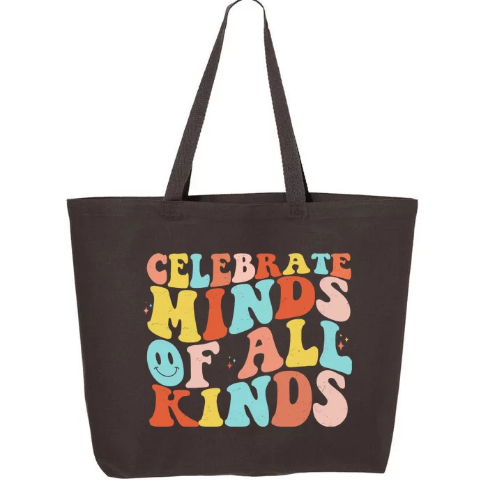 Retro Celebrate Minds Of All Kinds 25L Jumbo Tote