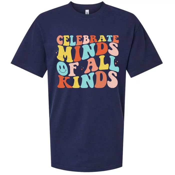 Retro Celebrate Minds Of All Kinds Sueded Cloud Jersey T-Shirt