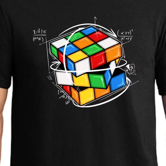 Rubik Cube Mathematical Equations WCA Cuber Gifts Pajama Set