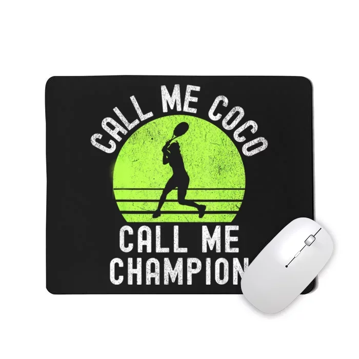 Retro Call Me Coco Call Me Champion Mousepad