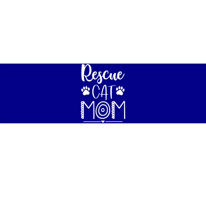 Rescue Cat Mom Cat Mama Mother's Day Cute Gift Bumper Sticker