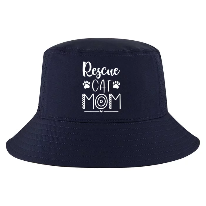 Rescue Cat Mom Cat Mama Mother's Day Cute Gift Cool Comfort Performance Bucket Hat