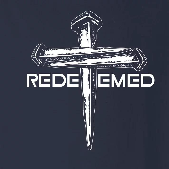 Redeemed Crucifixion Nails Toddler Long Sleeve Shirt