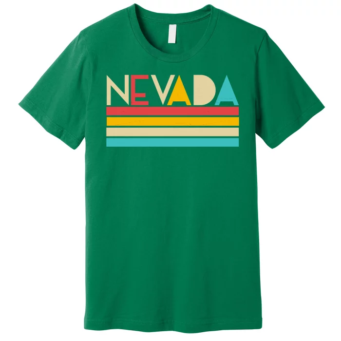 Retro Colors Nevada Premium T-Shirt