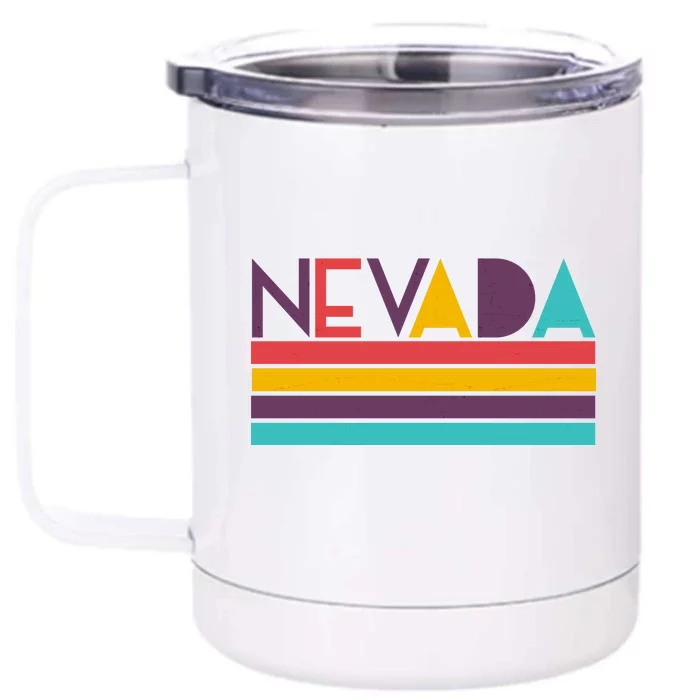 Retro Colors Nevada Front & Back 12oz Stainless Steel Tumbler Cup