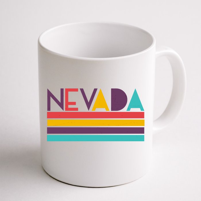 Retro Colors Nevada Front & Back Coffee Mug