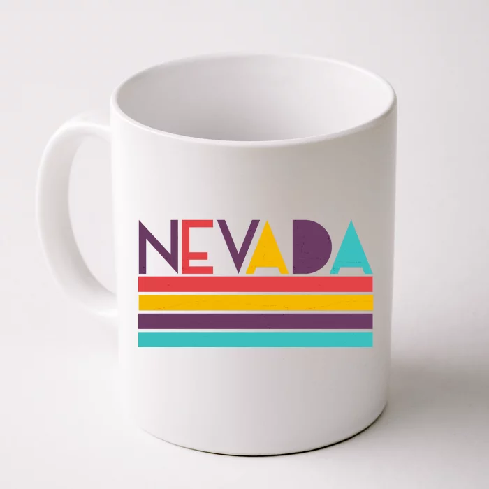 Retro Colors Nevada Front & Back Coffee Mug