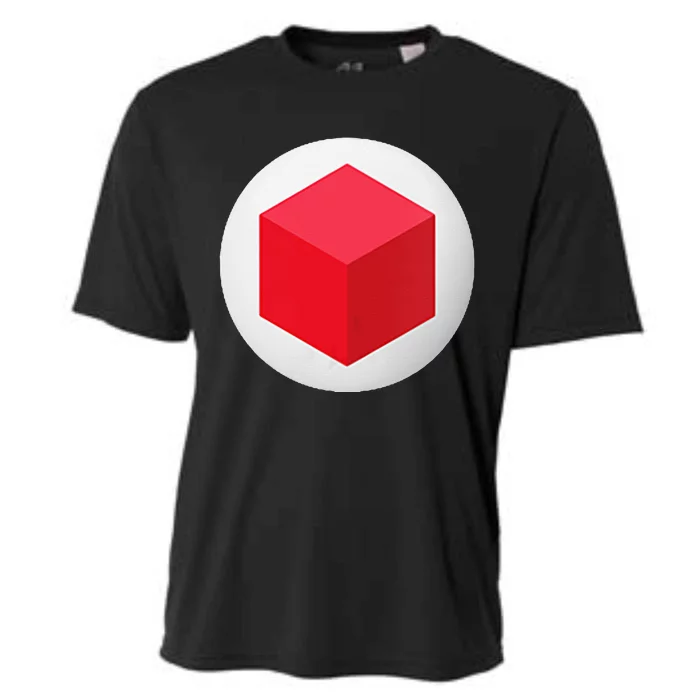 Red Cube Next Level Cooling Performance Crew T-Shirt