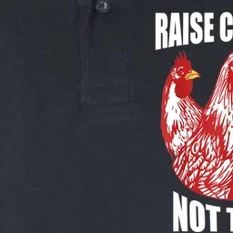 Raise Chickens Not Taxes Ranch Homestead Farming Libertarian Softstyle Adult Sport Polo