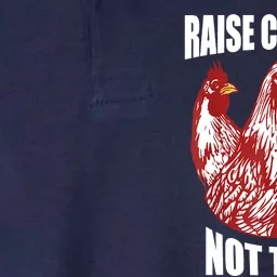 Raise Chickens Not Taxes Ranch Homestead Farming Libertarian Softstyle Adult Sport Polo